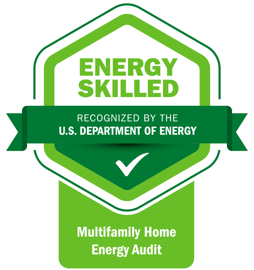 CEA™ and CEM® recognized by the U.S. Department of Energy (DOE) as an ‘Energy Skilled’ organization in the category of Home Energy Audit – Multifamily